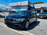 Usata BMW 118 Sport Line 150 CV (110 kW) 2015 Nero Utilitaria