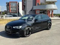 Usata Audi A3 Sportback Ambition 105 CV (77 kW) 2013 Nero Utilitaria