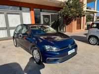 Usata VW Golf VII Comfortline 116 CV (85 kW) 2018 Blu Berlina