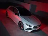 Usata Mercedes A35 AMG Advanced Plus 306 CV (225 kW) 2023 Argento Berlina