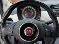 Begagnad Fiat 500 Lounge 75 HK (55 kW) 2010 Vit Halvkombi