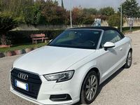 Usata Audi A3 Cabriolet Comfort 2018 Bianco Cabrio