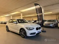 Usata BMW 118 Sport Line 143 CV (105 kW) 2012 Bianco Utilitaria