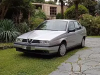 Usata Alfa Romeo 155 126 CV (92 kW) 1992 Grigio Berlina