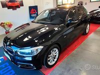 Usata BMW 118 Sport Line 150 CV (110 kW) 2016 Nero met Utilitaria
