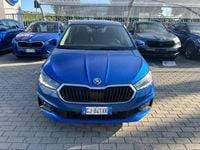 Usata Skoda Fabia Ambition 95 CV (69 kW) 2022 Blu Utilitaria