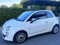 Usata Fiat 500 95 CV (69 kW) 2011 Bianco Berlina