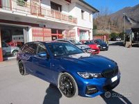 Usata BMW 320e M Sport 190 CV (139 kW) 2022 Blu Station wagon