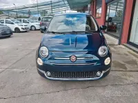 Begagnad Fiat 500 Lounge 69 HK (50 kW) 2018 Blå Sedan
