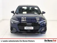 Usata Audi A3 Sportback Advanced 116 CV (85 kW) 2022 Azzurro Utilitaria
