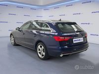 Usata Audi A4 Advanced 136 CV (100 kW) 2021 Blu Station wagon