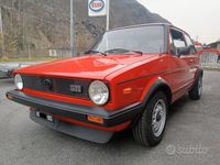 Usata VW Golf GTI 110 CV (80 kW) 1981 Rosso Coupé