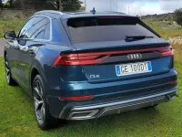 Usata Audi Q8 Sport 286 CV (210 kW) 2021 Blu/azzurro SUV