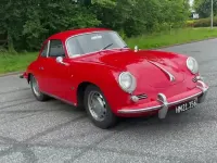 Usata Porsche 356 75 CV (55 kW) 1965 Rosso Coupé