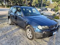 Usata BMW X3 150 CV (110 kW) 2005 Blu SUV