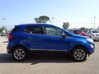 Usata Ford Ecosport Titanium S 125 CV (91 kW) 2018 Blu/azzurro SUV