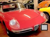 Usata Alfa Romeo Spider 101 CV (74 kW) 1967 Rosso Cabrio