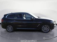 Usata BMW X3 Luxury Line 249 CV (183 kW) 2020 Nero SUV