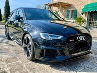 Usata Audi RS3 Ambiente 400 CV (294 kW) 2018 Nero Berlina
