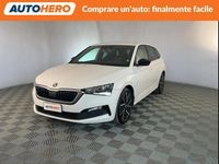 Usata Skoda Scala Ambition 115 CV (84 kW) 2020 Bianco Utilitaria