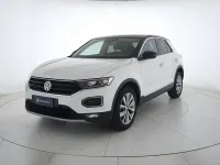 Usata VW T-Roc Style 116 CV (85 kW) 2018 Pure white nero SUV