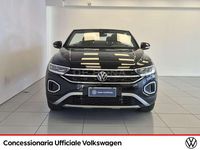 Usata VW T-Roc Cabriolet Style 150 CV (110 kW) 2024 Nero perla Cabrio