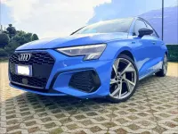 Usata Audi A3 S-Line 150 CV (110 kW) 2021 Blu Berlina