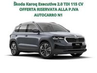 Nuova Skoda Karoq Executive 116 CV (85 kW) 2025 Grigio SUV