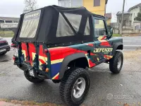 Second-hand Land Rover Defender 122 CP (89 kW) 1998 Albastru Cabrio