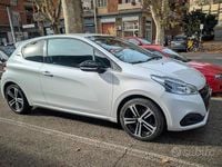 Usata Peugeot 208 GT-line 110 CV (80 kW) 2017 Bianco Utilitaria