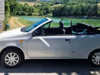 Usata Fiat Punto Cabriolet S 60 CV (44 kW) 1997 Bianco Cabrio