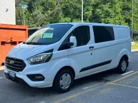 Usata Ford Transit Custom Titanium 131 CV (96 kW) 2019 Bianco Furgone