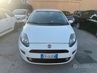 Usata Fiat Punto Lounge 75 CV (55 kW) 2014 Bianco Utilitaria