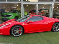 Usata Ferrari 458 570 CV (419 kW) 2012 Rosso Cabrio