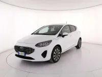 Usado Ford Fiesta Titanium 75 HP (55 kW) 2022 Branco Sedan