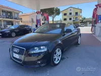 Usata Audi A3 Cabriolet Ambition 105 CV (77 kW) 2009 Nero Cabrio