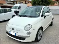 Usata Fiat 500 Lounge 85 CV (62 kW) 2012 Bianco Utilitaria