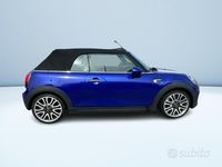 Usata Mini Cooper D Cabriolet Hype 116 CV (85 kW) 2018 Blu Cabrio