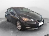 Usata Nissan Micra Acenta 71 CV (52 kW) 2019 Nero Utilitaria