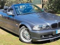 Usata BMW 318 Cabriolet Efficient Dynamics 143 CV (105 kW) 2003 Grigio Cabrio