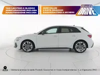Usata Audi A3 S-Line 150 CV (110 kW) 2025 Bianco ghiacciaio metallizzato Berlina