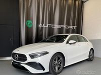 Usata Mercedes A180 AMG line 136 CV (100 kW) 2023 Bianco Berlina