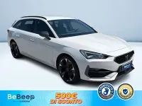 Usata Cupra Leon 150 CV (110 kW) 2024 Bianco pastello Station wagon