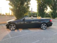 Usata BMW 320 Cabriolet 177 CV (130 kW) 2010 Nero Cabrio