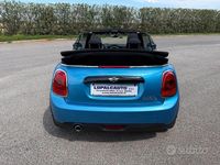 Usata Mini Cooper Cabriolet 116 CV (85 kW) 2017 Blu Cabrio