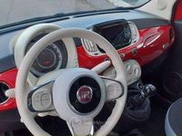 Usata Fiat 500 69 CV (50 kW) 2018 Rosso Berlina