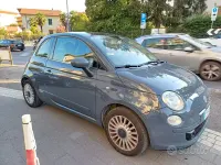 Usata Fiat 500 Lounge 69 CV (50 kW) 2009 Grigio Cabrio