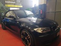 Usata BMW 120 Cabriolet 177 CV (130 kW) 2009 Nero Cabrio