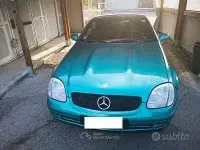 Usata Mercedes SLK230 193 CV (141 kW) 1998 Verde Cabrio