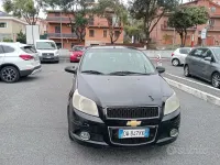 Usata Chevrolet Aveo 82 CV (60 kW) 2009 Nero Berlina